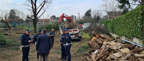 Monza Lavori Lungo Il Villoresi Sospesi Dopo Il Taglio Di Alcuni