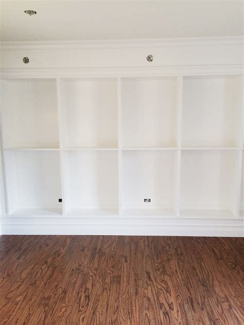 Diy Ikea Built In Bookcases Ps Home