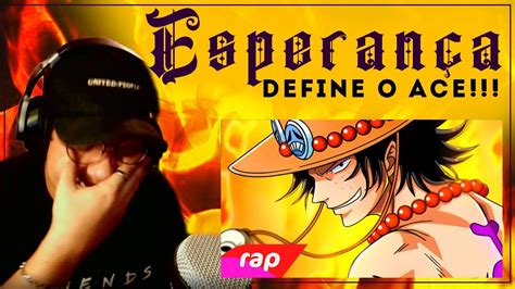 React Rap Do Ace One Piece PUNHOS DE FOGO NERD HITS YouTube