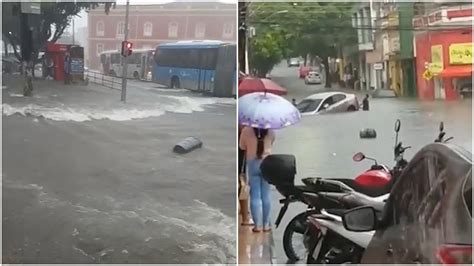 Chuva Causa Transtorno E Alagamentos No Centro De Manaus Nesta Quinta