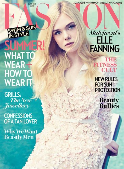 Fashion Magazine Summer 2014 Cover Elle Fanning Elle Fanning Fashion Magazine Cover Dakota