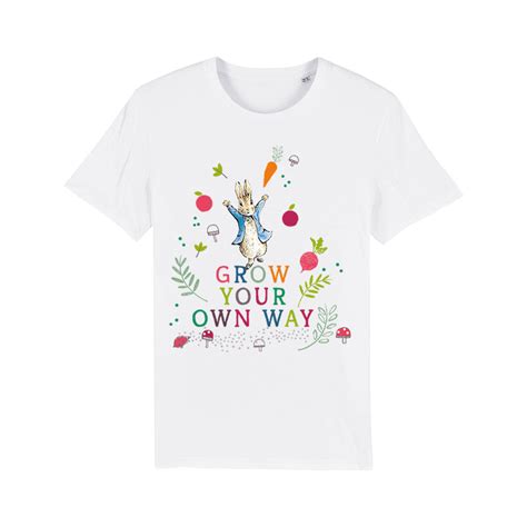 Grow Your Own Way T Shirt Peter Rabbit Shop