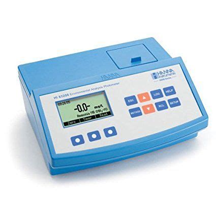 Hanna Instruments Multiparameter Photometer Measures 13 Methods For