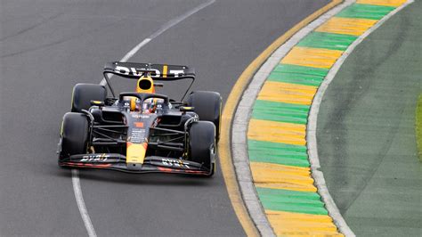 F1 Qualifying Results Max Verstappen On Pole For Australian Grand Prix