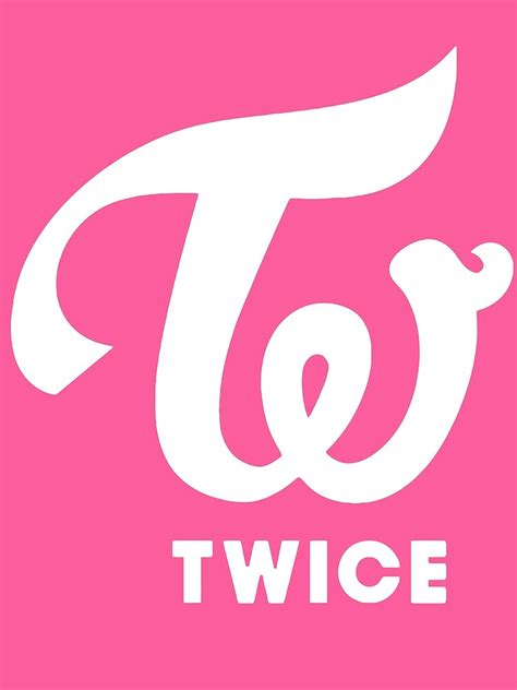 Twice Logo - Twice Logo T Shirt K Pop Person Twice Logo Text Logo Png ...