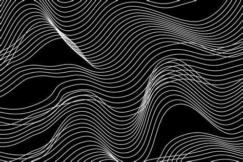 messy lines. Vector Illustration of the black pattern of lines abstract ...