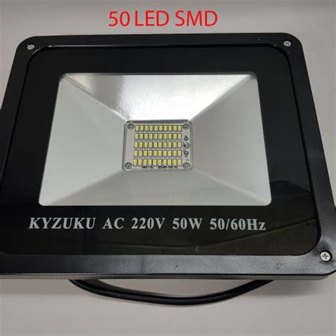 Jual KYZUKU 220V 50 Watt 50 Led SMD Floodled IP66 TIPIS Lampu Sorot