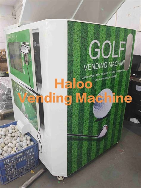 Máquina expendedora dispensadora de pelotas de golf con parte superior