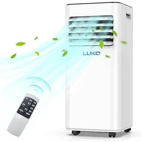 Buy Luko Portable Air Conditioner 8000 Btu Cooling Fan Dehumidifier 3 In 1 Ac Unit For Rooms