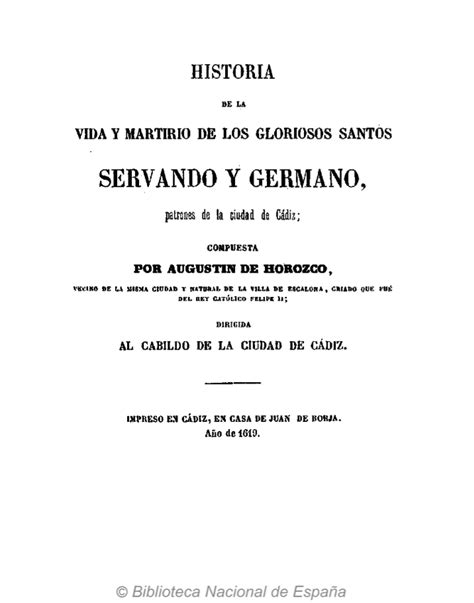 La Proclamaci N De San Servando Y San Germ N Como Patronos De C Diz