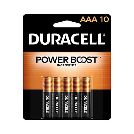 Duracell Coppertop Aaa Alkaline Batteries Pack Of Office Depot