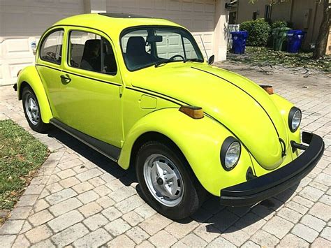 BEAUTIFUL 1974 VW LOVE BUG JUST OVERHAULED RUNS GREAT ORIGINAL NO