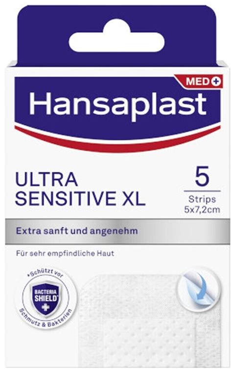 Hansaplast Ultra Sensitive Xl 5 X 7 2cm 5 Stk Ab 2 83