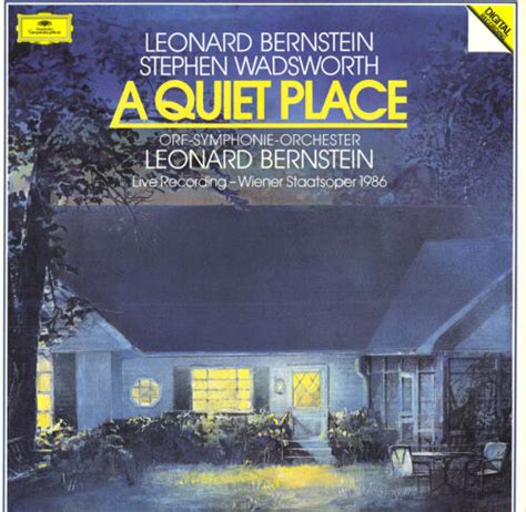 BERNSTEIN A Quiet Place LUDGIN MORGAN BRANDSTETTER DG 419761 3LP Box