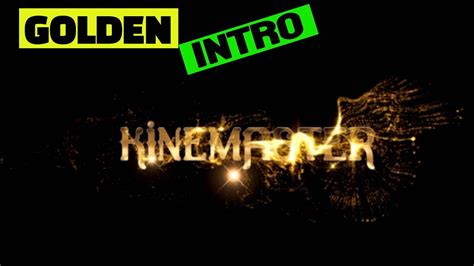 How To Make Golden Spark Particle Intro In Kinemaster YouTube