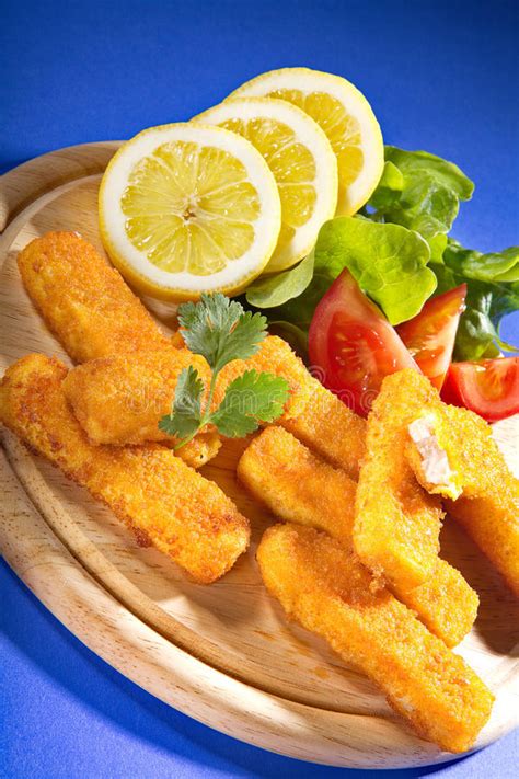 Fish Fingers Stock Photo Image Of Dish Meat Vegetable 38780502