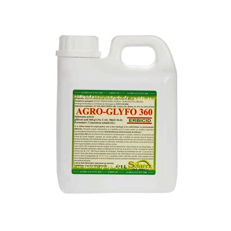 Erbicid Total AGRO GLYFO 1 Litru