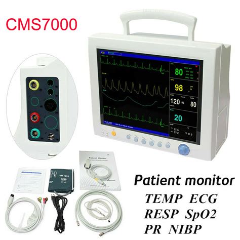 Cms7000 12 1 ICU Ccu Multi Parameter Patient Monitor Portable Patient