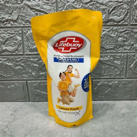 Jual Lifebuoy Bodywash Sabun Cair Antibakterial Lemon Fresh Refill