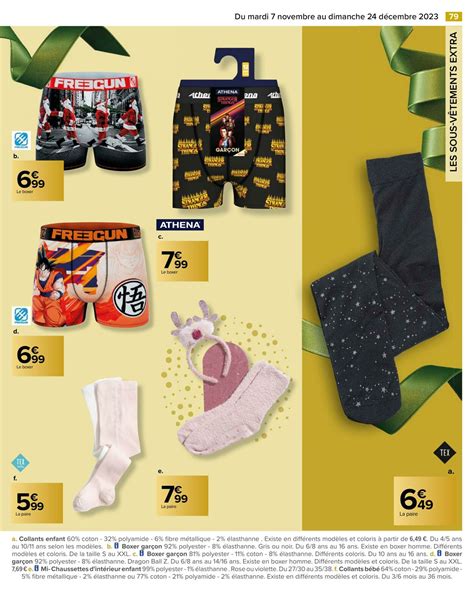 Carrefour Catalogue Promotionnel Noël 2023 Valable à partir du 07