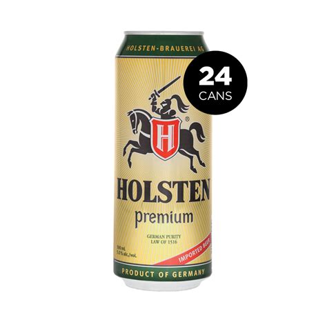 HOLSTEN PREMIUM BIER IMPORT: 24 X Can 500 ml - The Beer Store