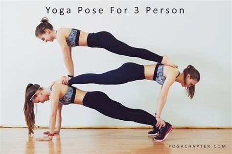 Acro Yoga Poses For 3 - yoga for strength and health from within