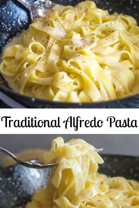 Alfredo Pasta The Traditional Recipe Made With Only 3 Ingredients