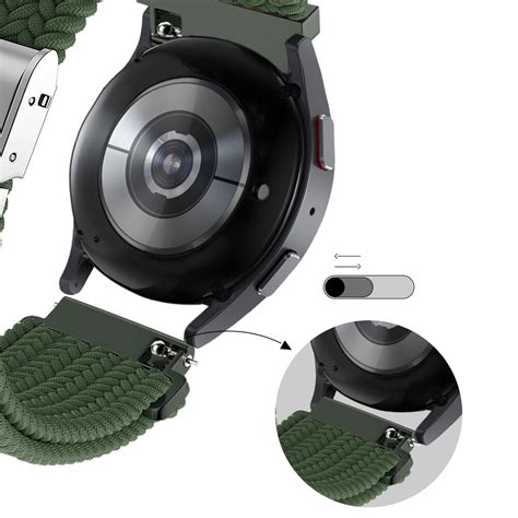 Polar Ignite Woven Nylon Strap Olive Green