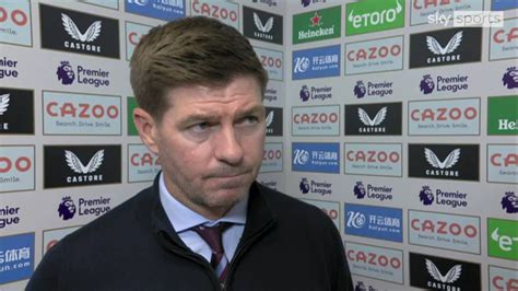 Steven Gerrard Philippe Coutinhos Disallowed Strike In Aston Villas 1 1 Draw Against Man City