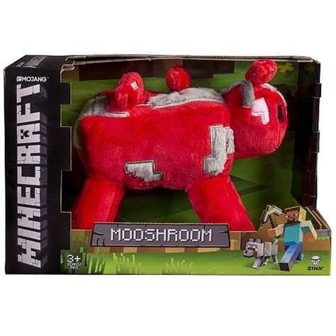 Minecraft Mooshroom Jinx Inch Plush Minecraft Merch