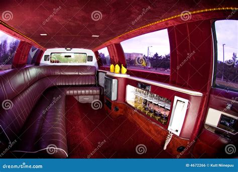 Limousine Interior Stock Photo Image Of Tinted Limo 4672266