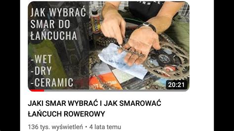 Arch Jaki Smar Wybra Do A Cucha Jak Smarowa A Cuch Rowerowy Na