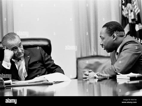 Martin Luther King 1929 1968 American Civil Rights Leader Bei Rechts