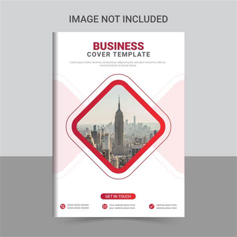 Premium Vector Vector Book Cover Template Design