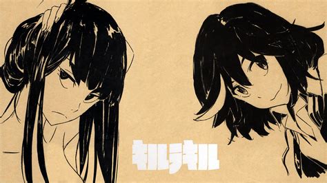 1920x1200 Resolution Two Female Character Illustration Kill La Kill