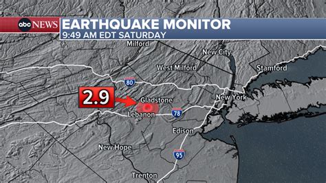 New Jersey earthquake aftershock of 2.9-magnitude reported in Gladstone ...