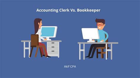 Accounting Clerk Vs Bookkeeper Akif Cpa