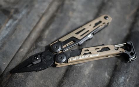 Leatherman Signal Coyote Tan Multitool Aus Der Usa Messerworld