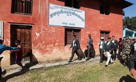 Pm Dahal In Bajhang Quake Hit Areas With Photos Nepal Press