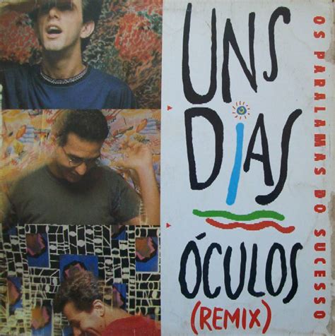 Os Paralamas Do Sucesso Uns Dias Óculos Remix 12 Curto Vinil