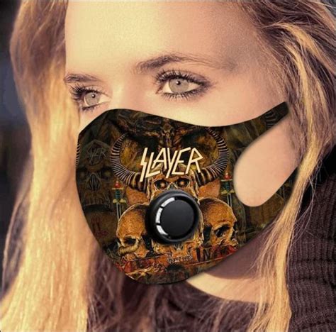 Slayer Filter Activated Carbon Face Mask Dnstyles • Leesilk Shop