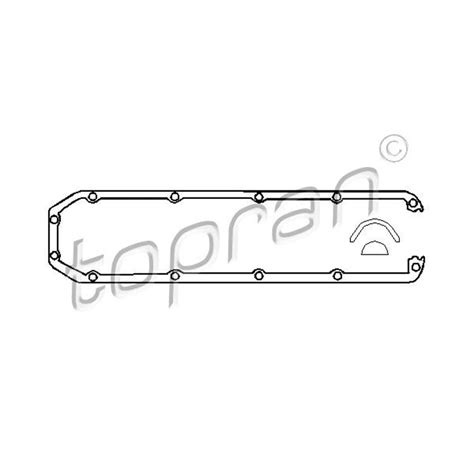 Topran Ventildeckeldichtung Satz Passend F R Audi Vw Passat