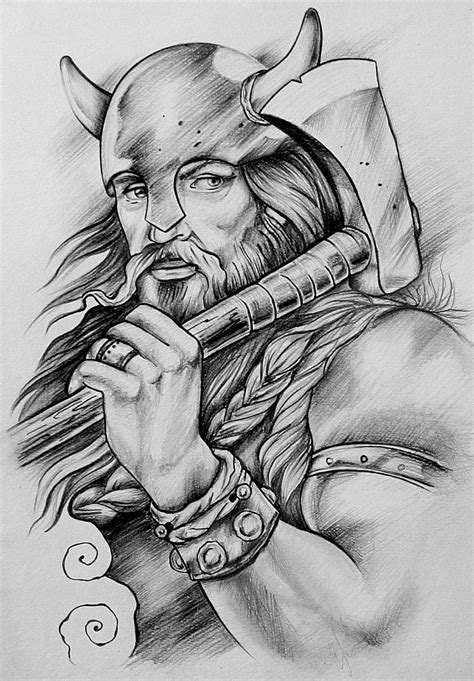 Viking Sketch Sketch Hellion Sketches Viking Drawings Viking