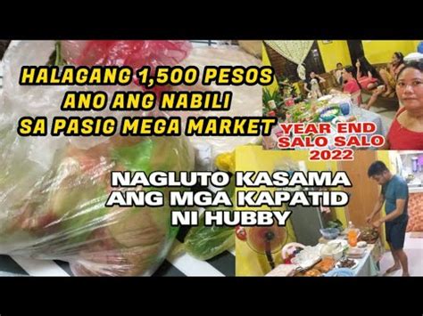 PINAS VLOG ANO ANG NABILI SA 1 500 PESOS NAGLUTO KASAMA ANG MGA KAPATID