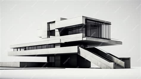 Premium Photo | Modern Landmarks Isolated Architectural Designs