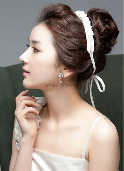 10 Impressive Korean Wedding Hairstyles 2019