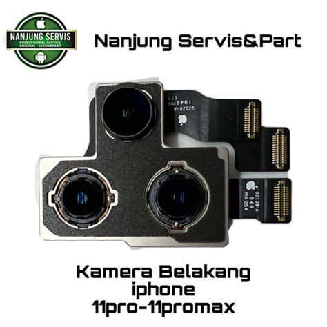 Jual Kamera Belakang Iphone 11 Promax Original Copotan Tested Kab Bandung Nanjung Servis