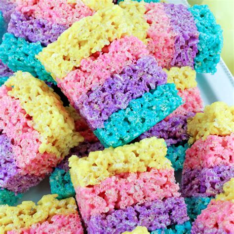 Celebration Rice Krispie Treats Two Sisters