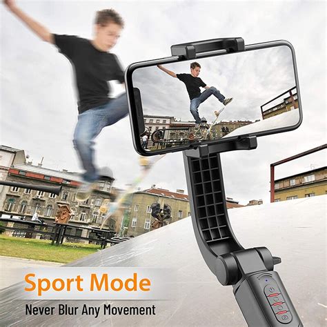 Handheld Gimbal Stabilizer Bluetooth Selfie Stok A Grandado