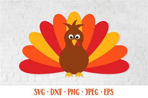 Cute Cartoon Thanksgiving Turkey Svg Graphic By Labelezoka Creative